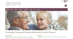 Desktop Screenshot of christianfamilyeldercare.org